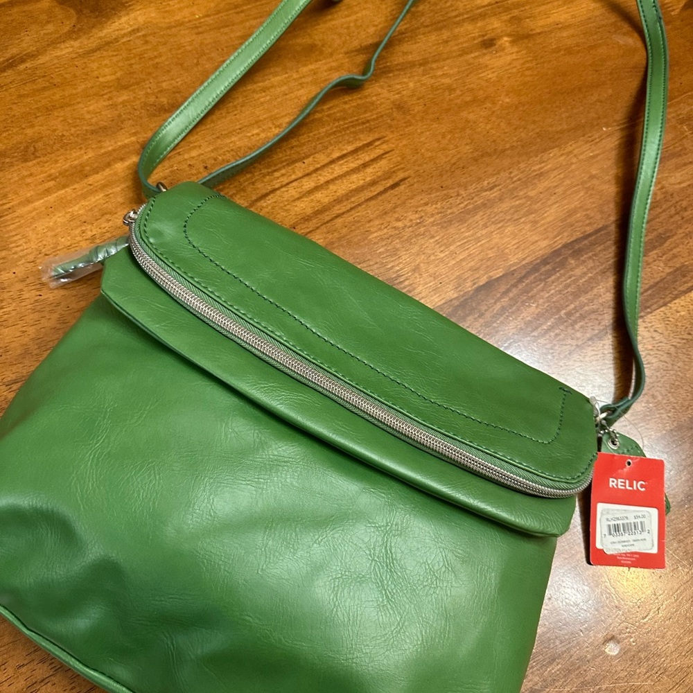 NWT Green Relic Bag